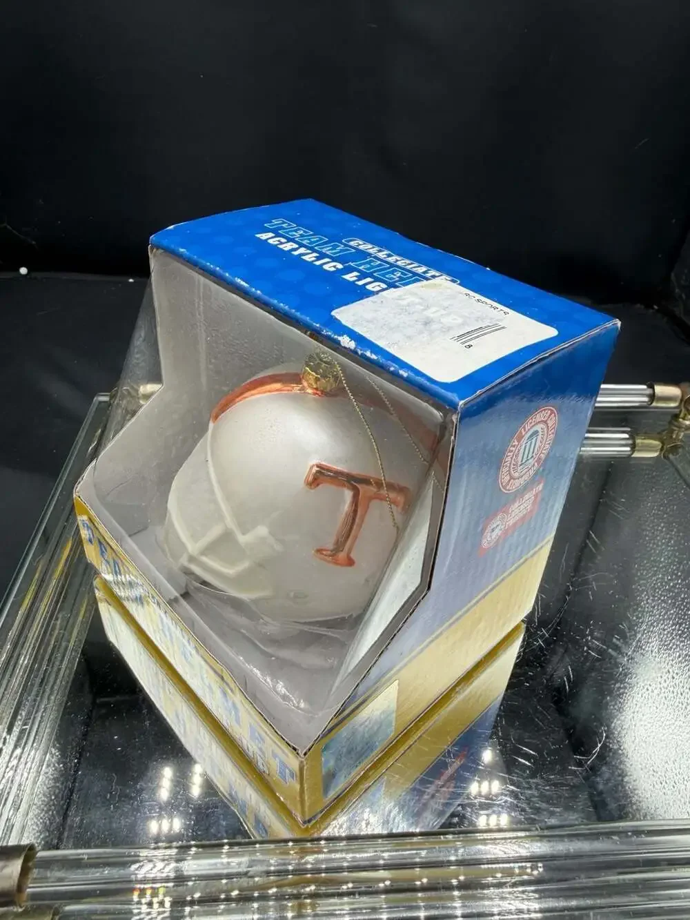 Tennessee Volunteers Football Helmet Acrylic Light Ornament